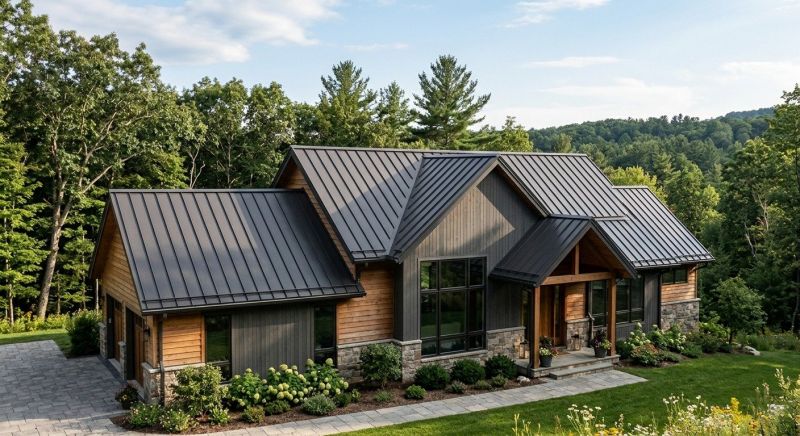Steel Roof Replacement in Fredericksburg, VA