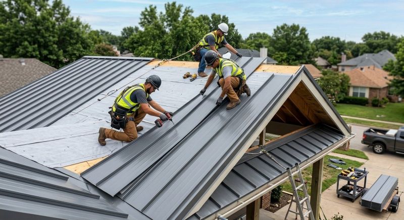 Aluminum Roof Construction in Naperville, IL