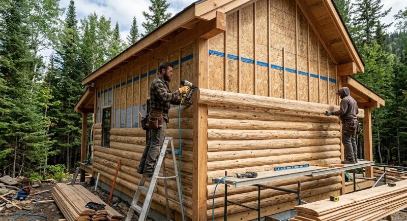 Cabin Siding Installation in Boston, MA