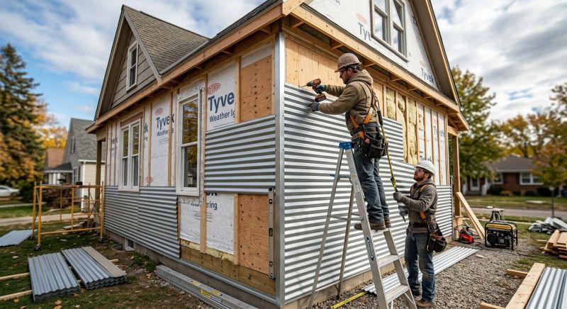 Tin Siding Installation in Boston, MA